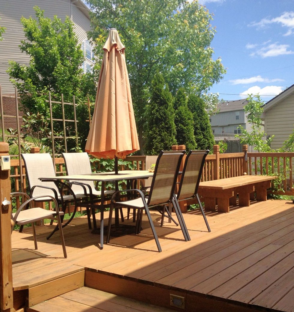 deck patio build