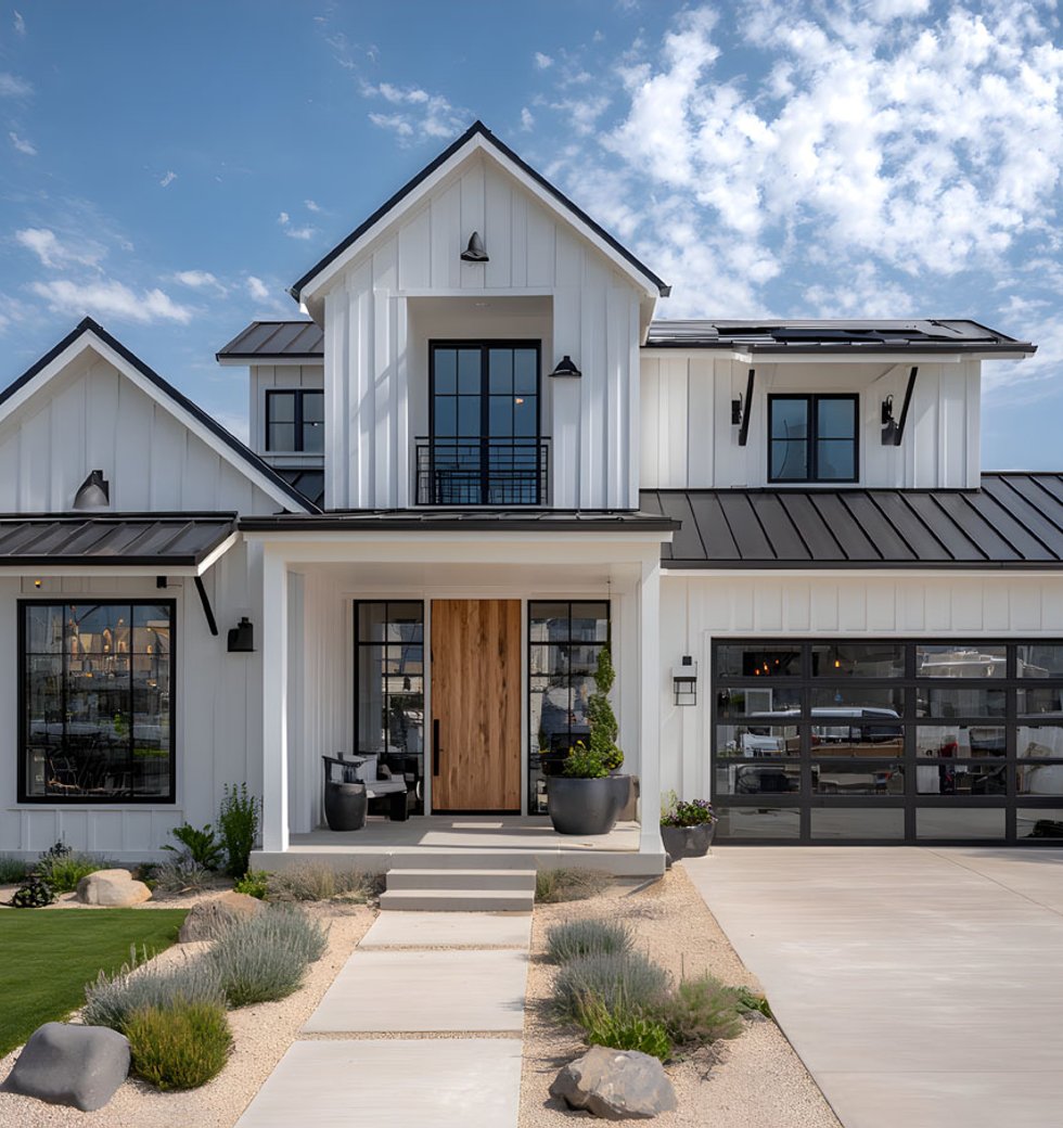 ne ohio home with new metal siding