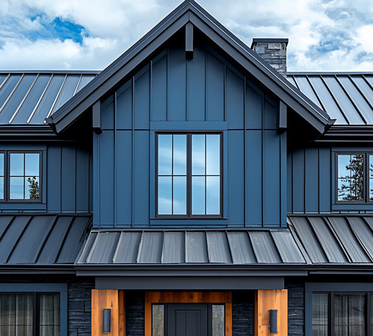 metal siding on western pa home